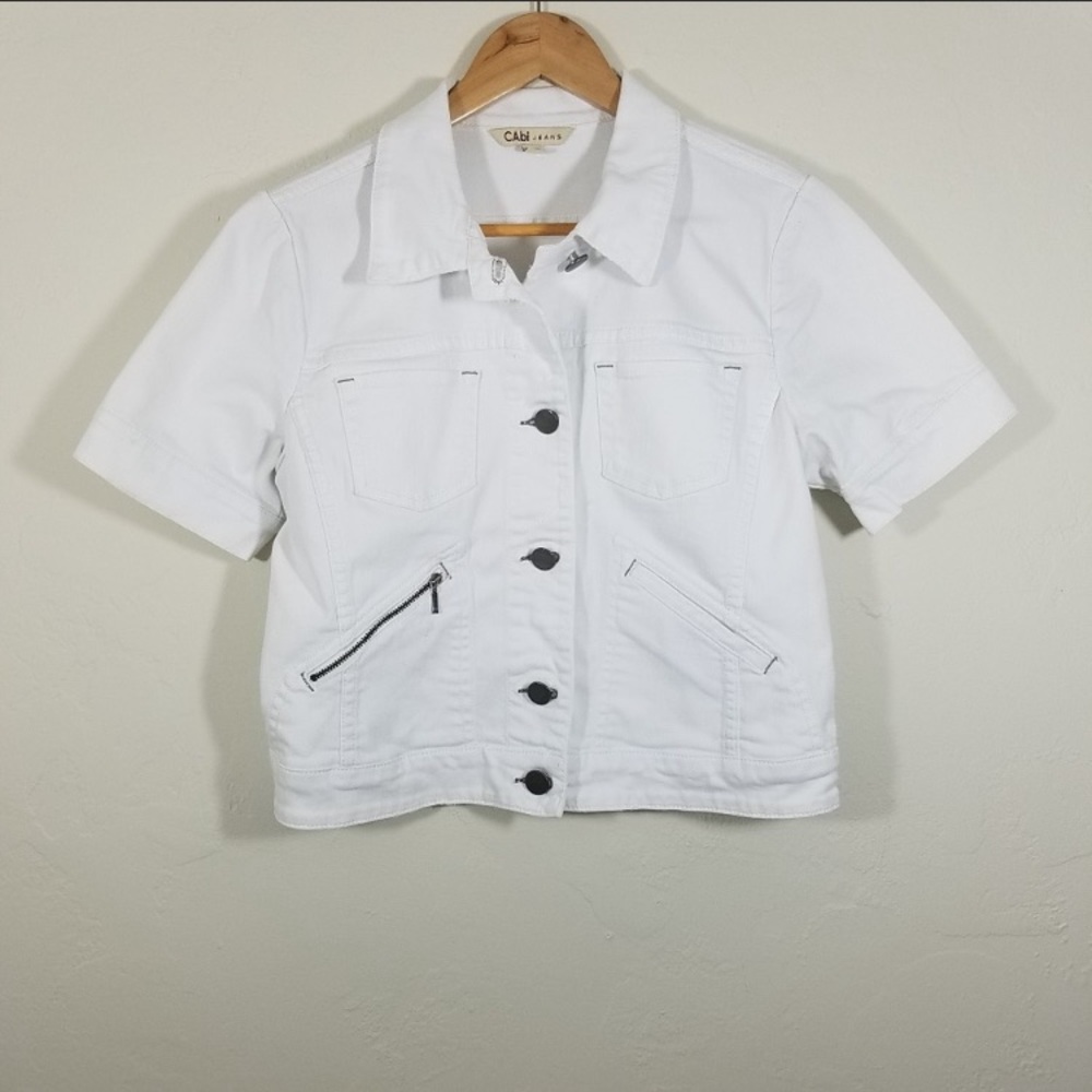 Cabi Jeans Jacket Denim Jacket Size M